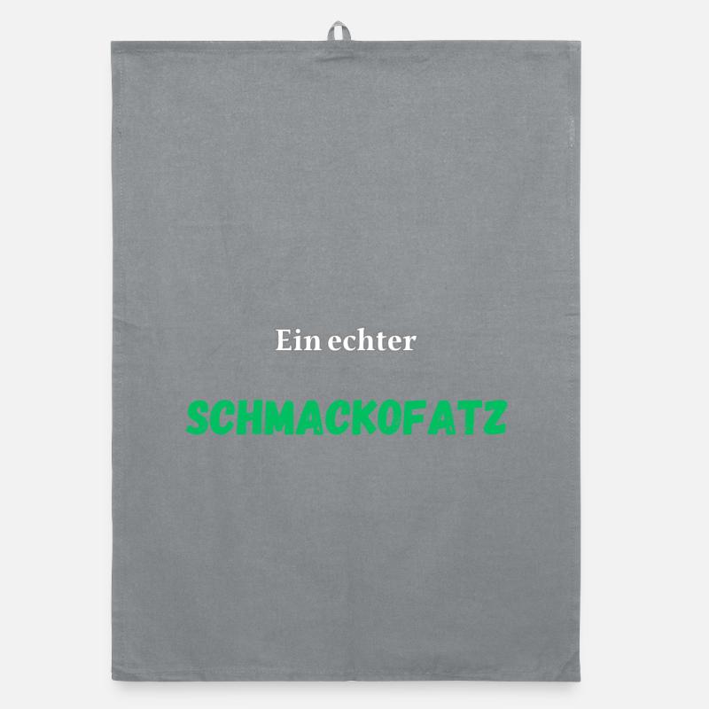 Ein echter Schmackofatz Organic Geschirrtuch