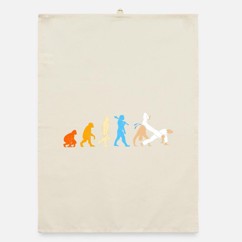 Capoeira Evolution Organic dish towel