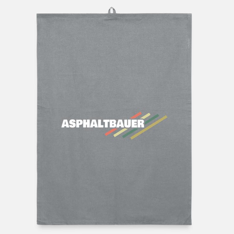 Profession ouvrier de l’asphalte Torchon bio