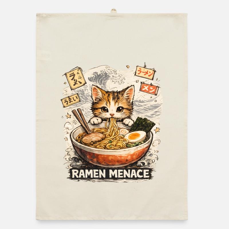 Ramen Chat Torchon bio