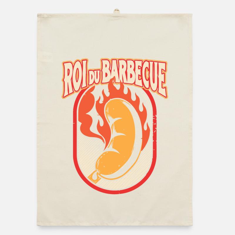 Roi du Barbecue Feu Torchon bio