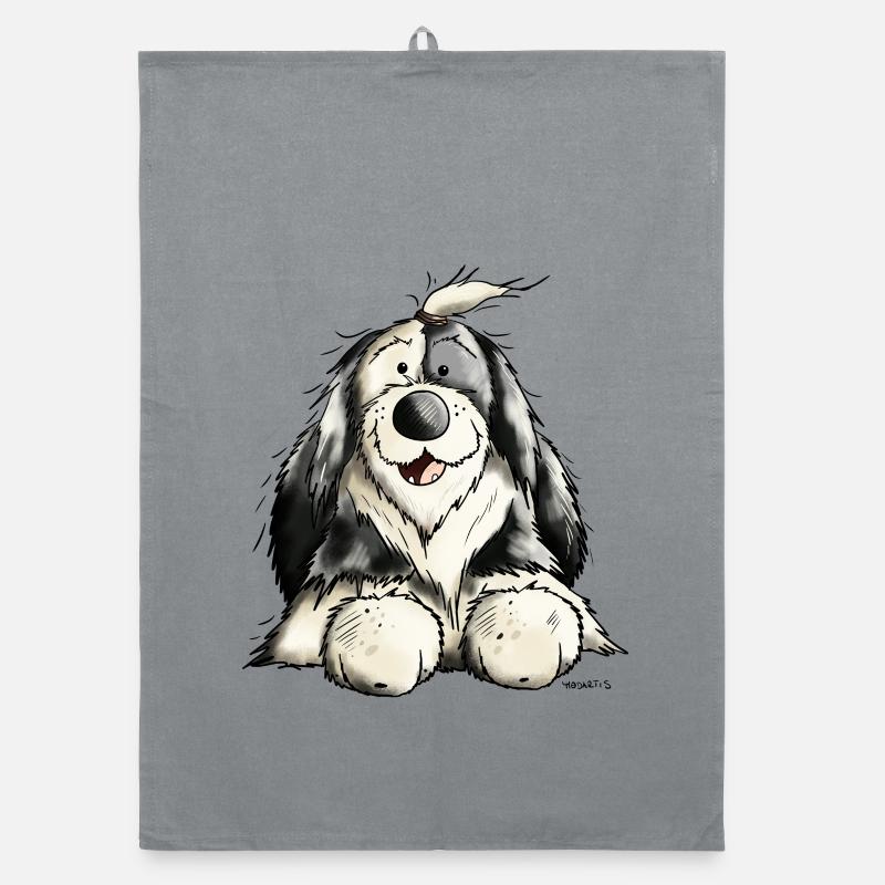 Mignon Bobtail Chien Torchon bio