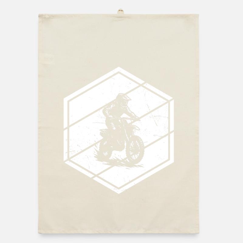 Conception compacte du motocross Torchon bio