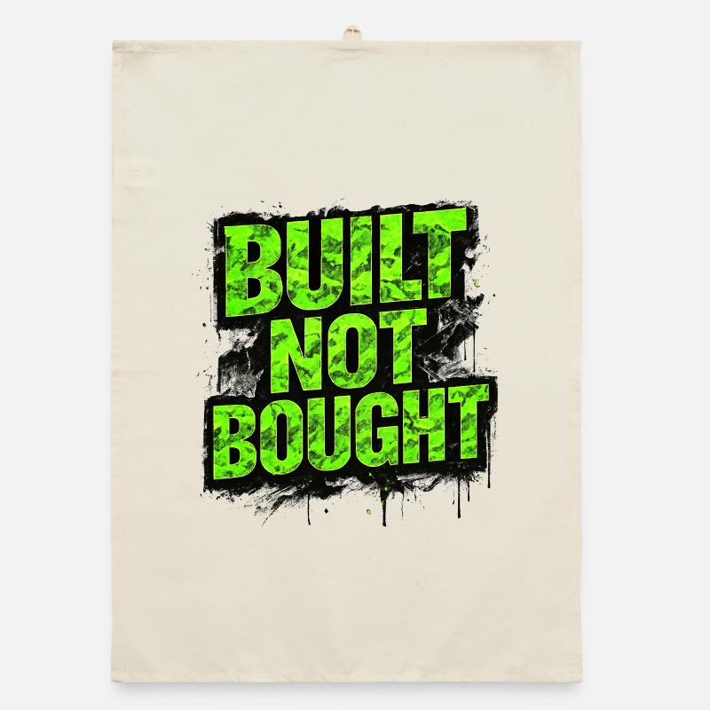 Déclaration de réglage auto construit et acheté Torchon bio