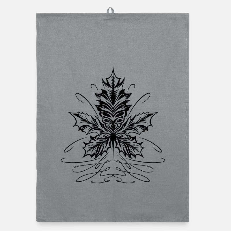 Maple Leaf, Leaf, Foliage, Autumn Organic dish towel