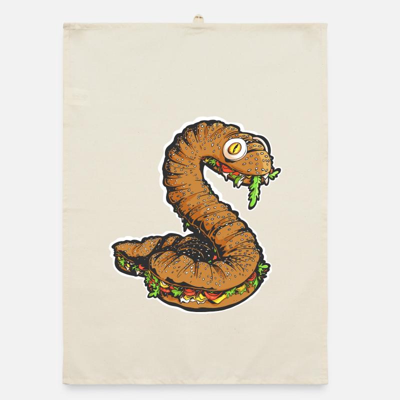 Le Snacking Snake Torchon bio