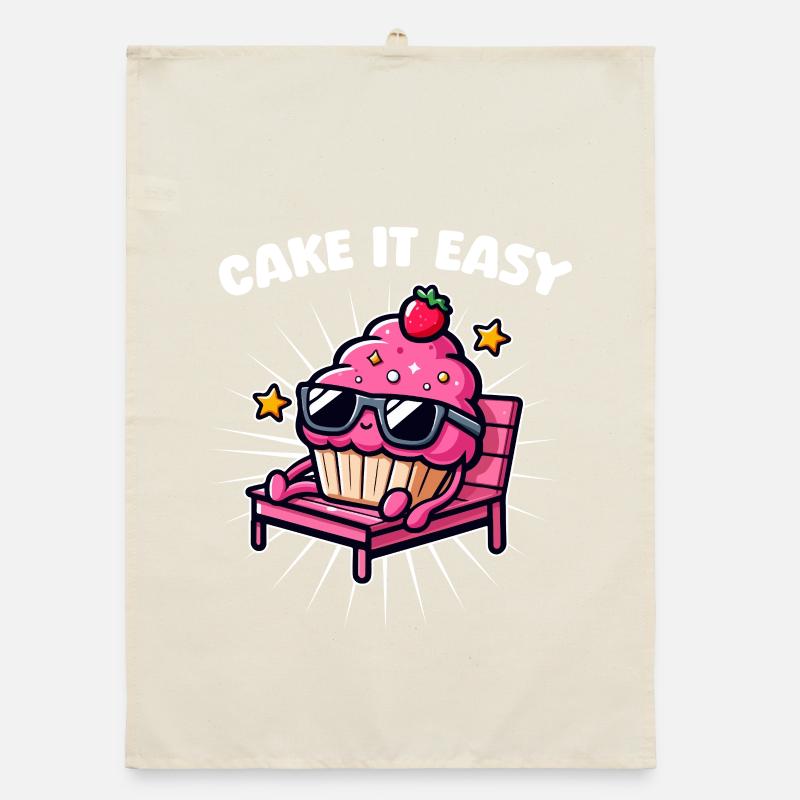 Cupcake Chill Cake It Easy Torchon bio