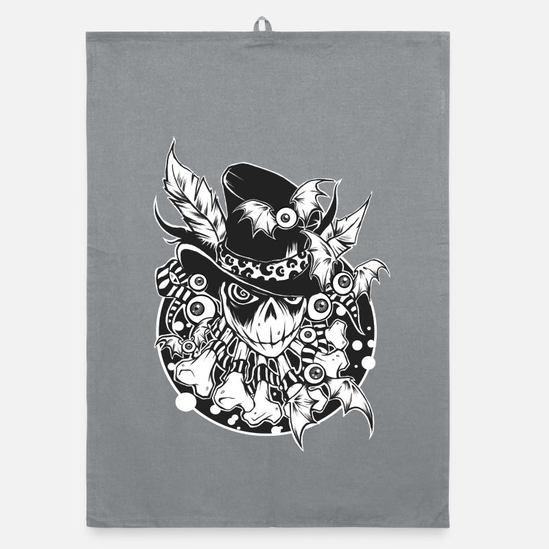 voodoo - Organic Geschirrtuch - Grau