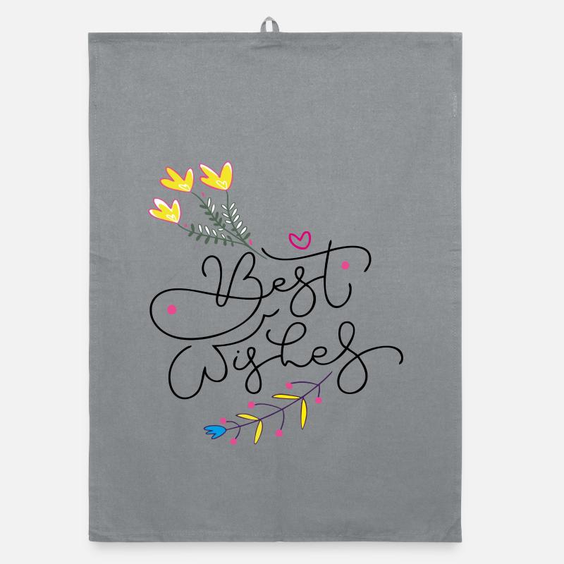 Auguri, compleanno Strofinaccio da cucina ecologico