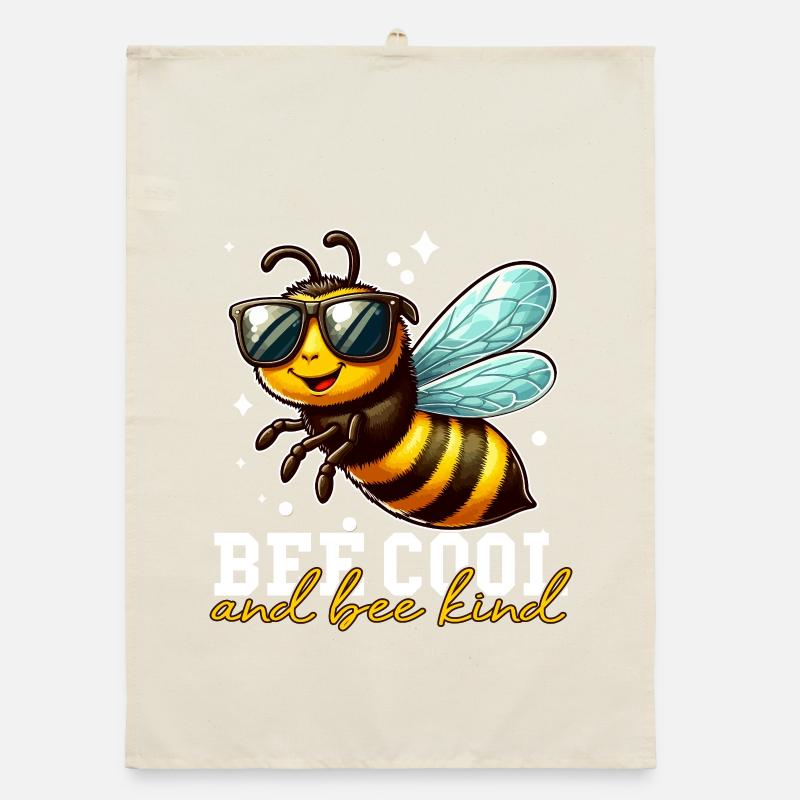 Bee Benevolent Lunetée Organic dish towel