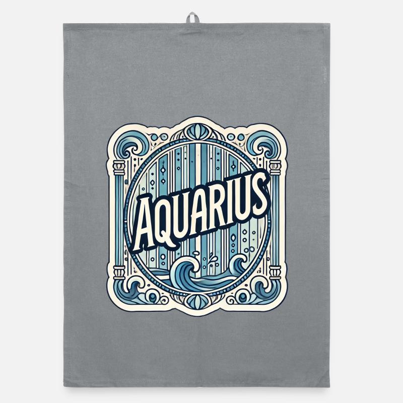 Wassermann Sternbild Konstellation Design Organic Geschirrtuch