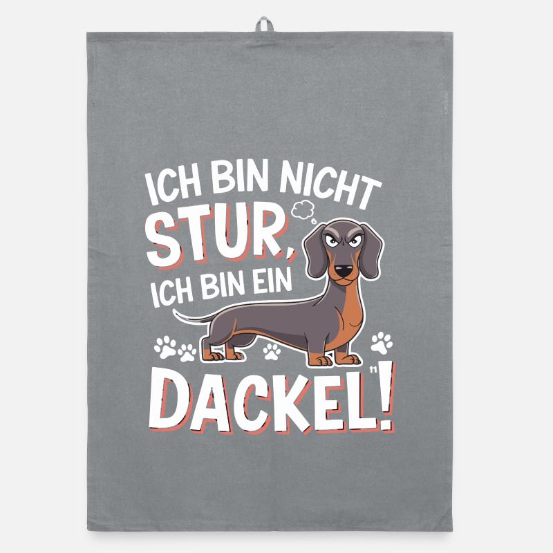  Ich Bin Nicht Stur Ich Bin Ein Dackel Lustiger Organic Geschirrtuch