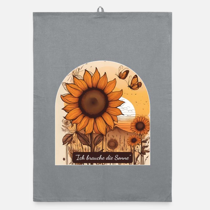 Sunshine for the soul Organic dish towel
