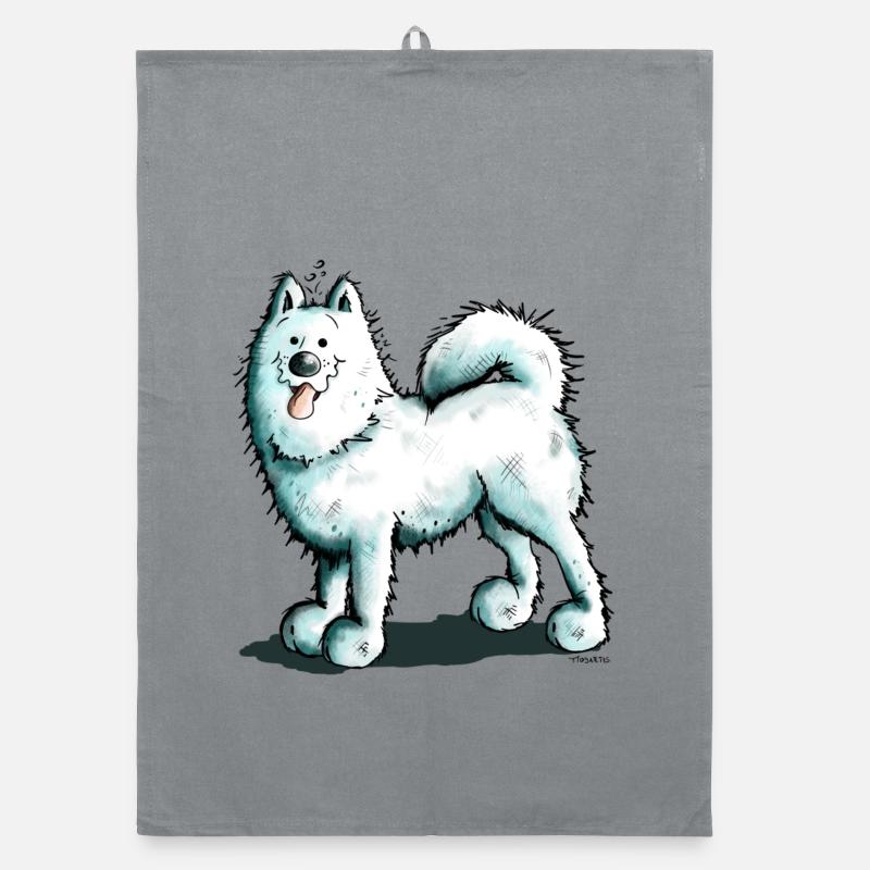 Sammy Samoyed - Samoyède Torchon bio