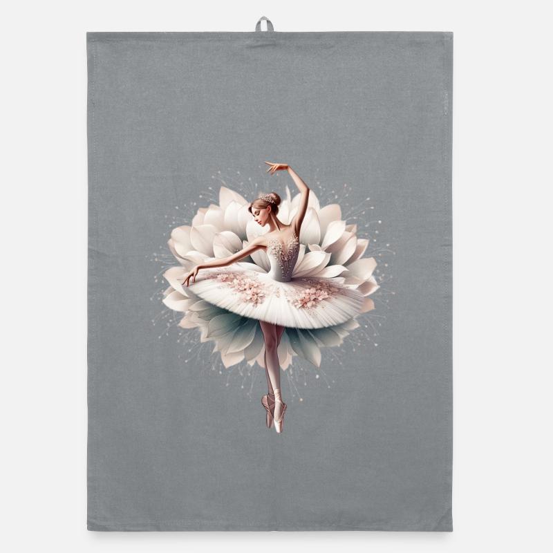 Danseuse de ballet avec tutu Torchon bio