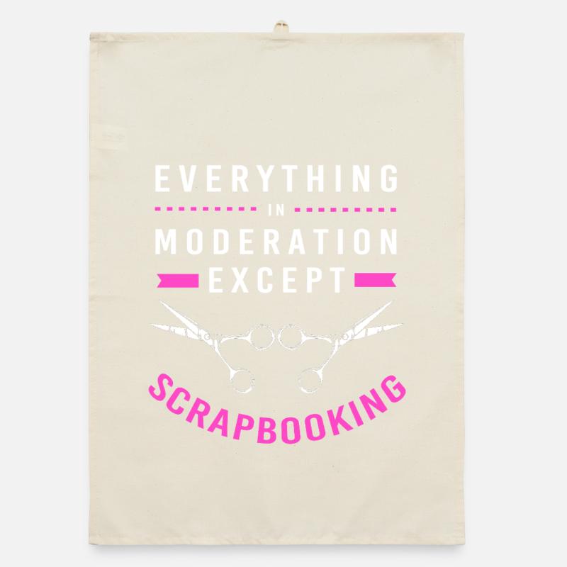 Scrapbooking Scrapbook Organic Geschirrtuch