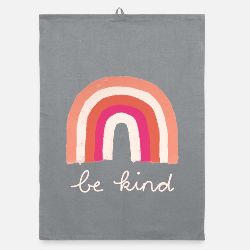 Be Kind Rainbow Organic Geschirrtuch