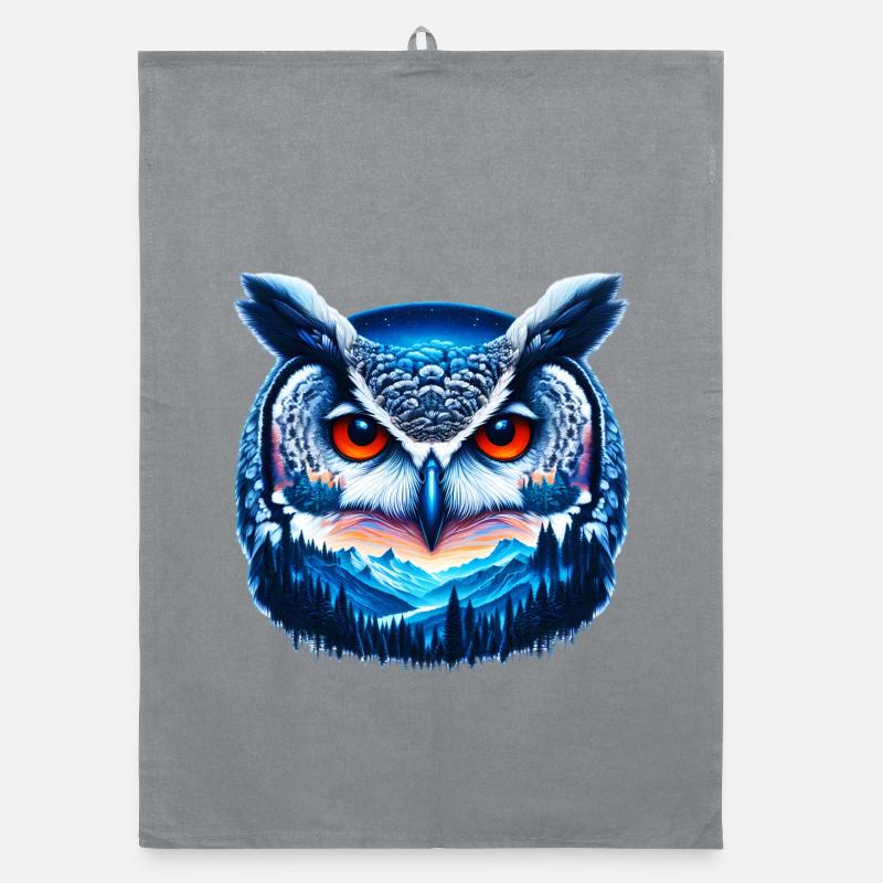 Eule Organic Geschirrtuch