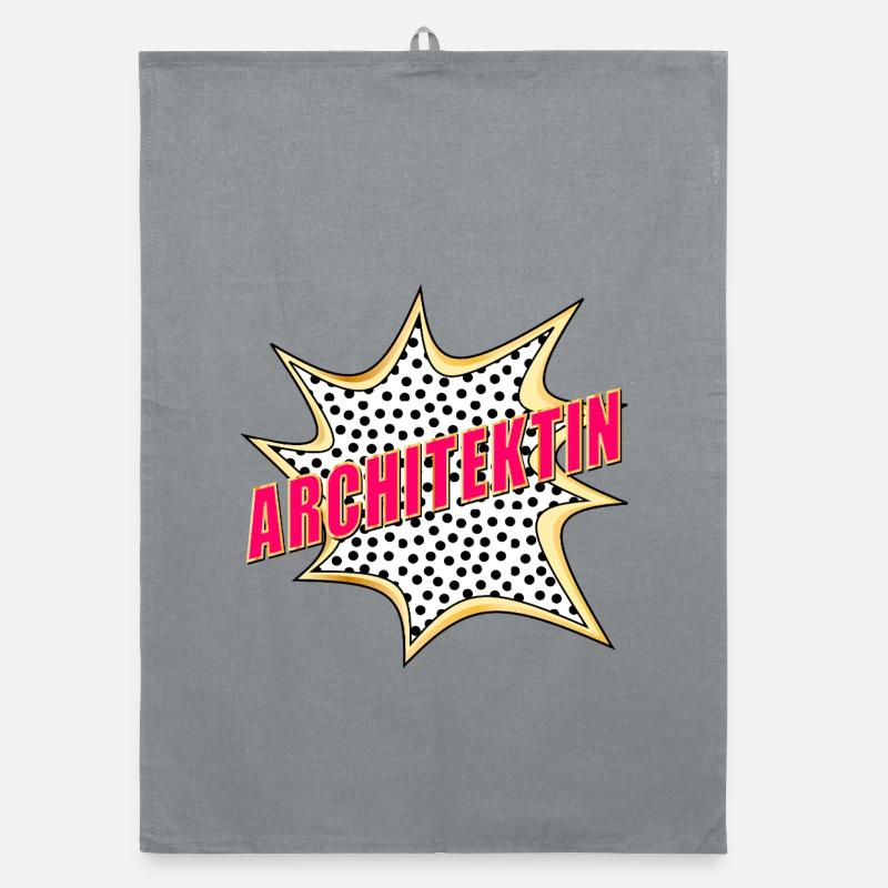 ARCHITECTE DE GESTION DE CONSTRUCTION POP-ART Torchon bio