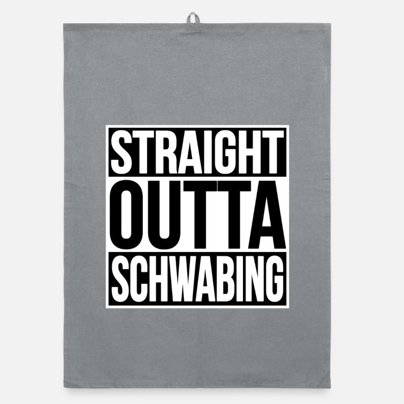 TOUT DROIT SORTI DE SCHWABING MUNICH Torchon bio