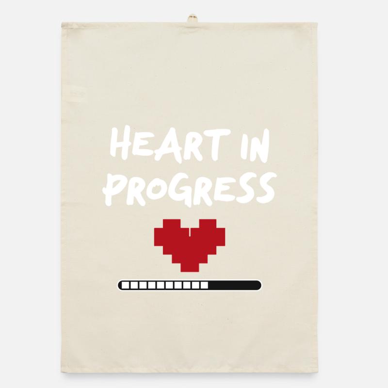 Déclaration HEART IN PROGRESS Torchon bio