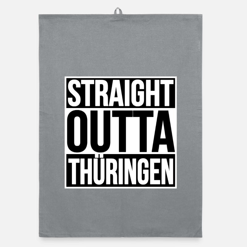 Straight Outta Thuringia Organic dish towel