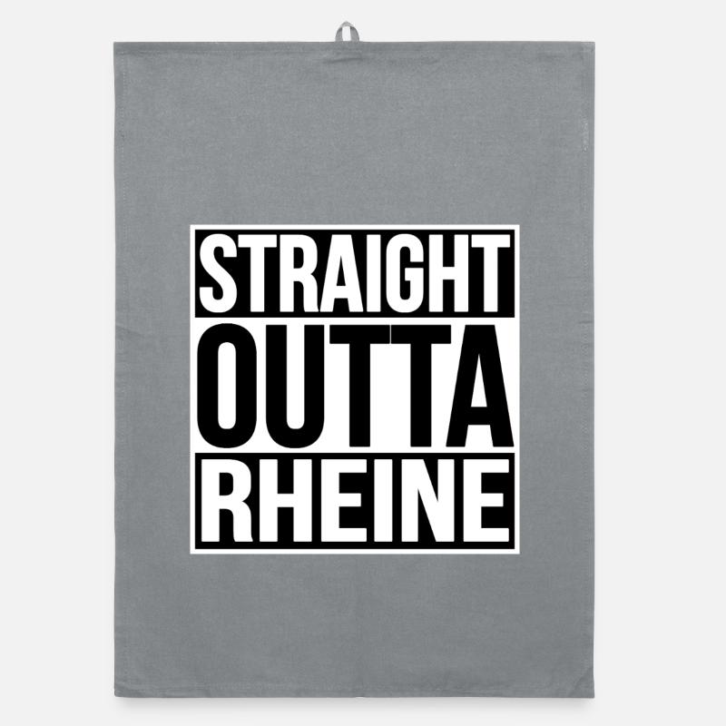 TOUT DROIT SORTI DE RHEINE Torchon bio