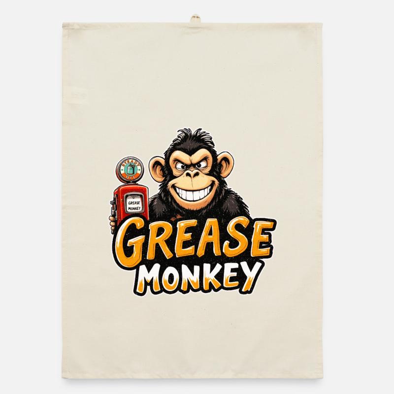 Mécanisme du sourire de GreaseMonkey Torchon bio