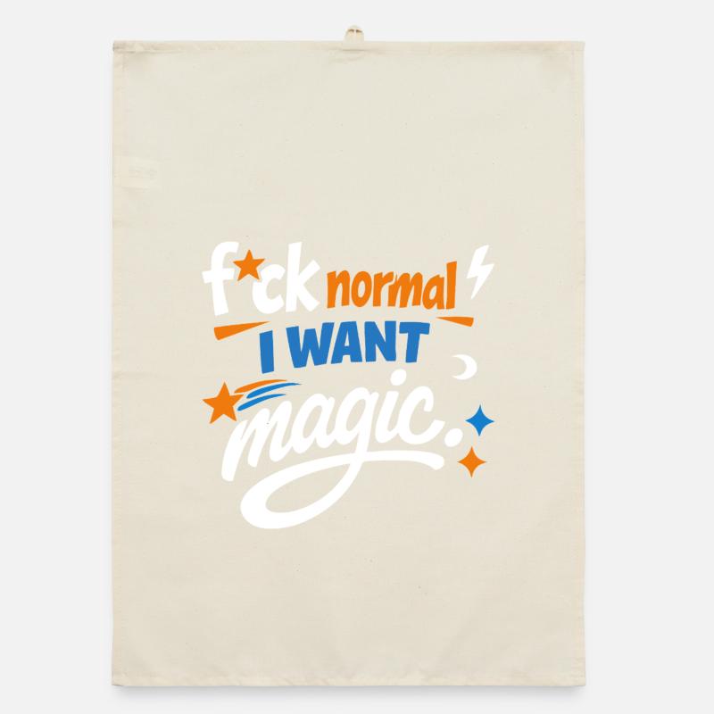 Magic instead of normality: Courageously colourful Organic dish towel