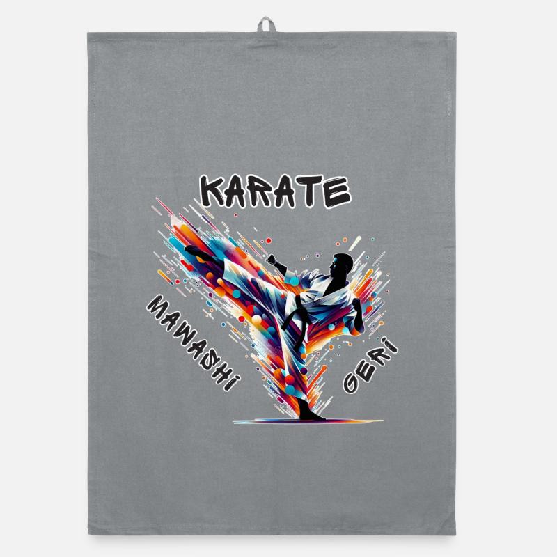 Karaté Mawashi Geri Torchon bio