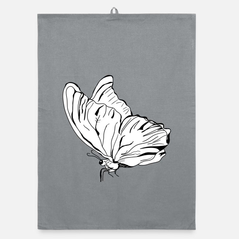 papillon vecter - Torchon bio - bruyère