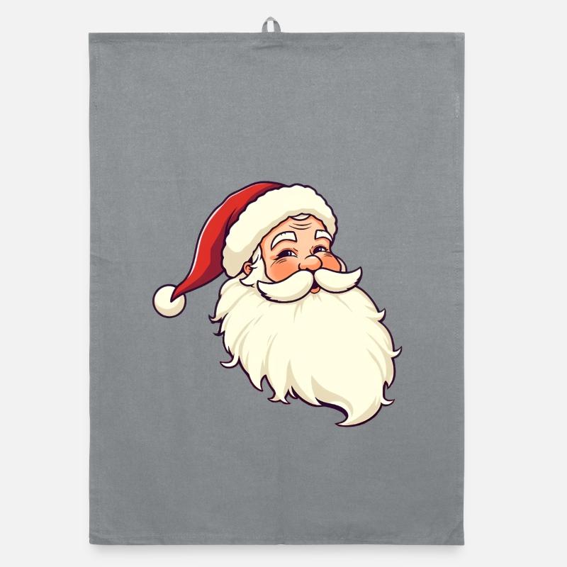 Weihnachtsmann Organic Geschirrtuch