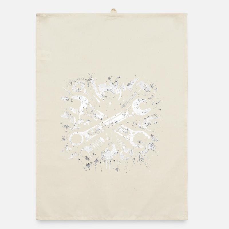 Conception de clé à molette Tool Grunge Torchon bio