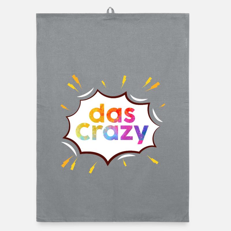 Das Regenbogen Crazy Burst Organic Geschirrtuch