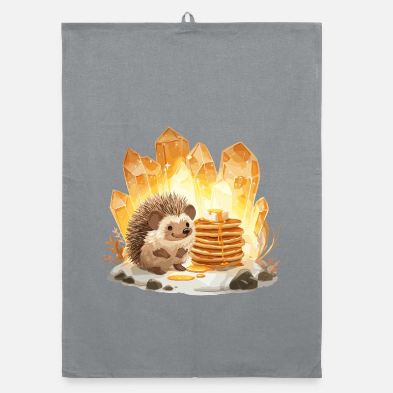 Hérisson & Cristaux Pancake Torchon bio