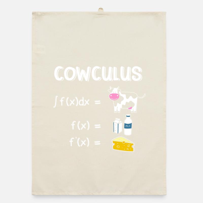Funny Math Sayings Math Teacher Organic dish towel