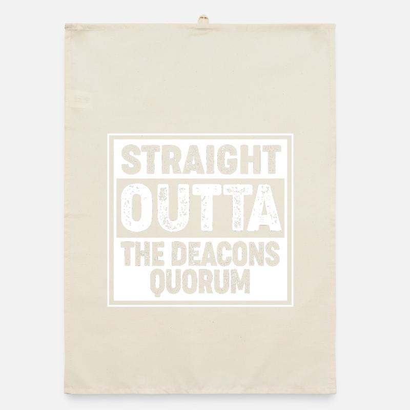 Mormons Organic dish towel