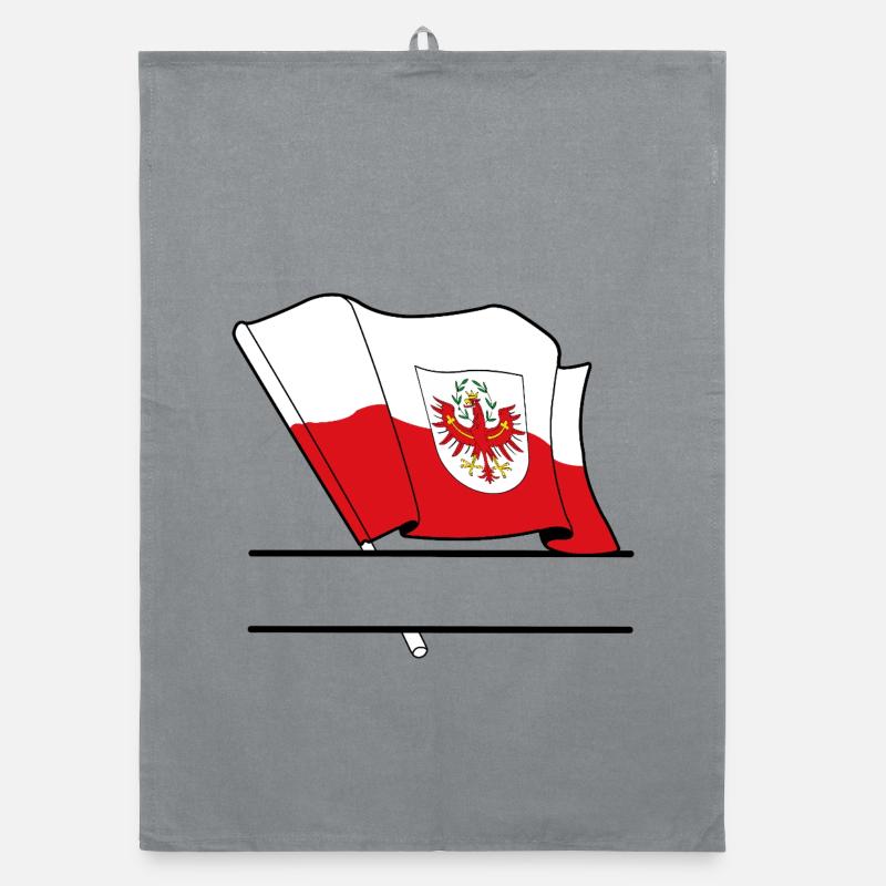 Tirol Flag – Namespace Organic dish towel