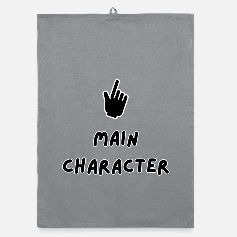 Personnage principal – Conception typographique audacieuse Torchon bio