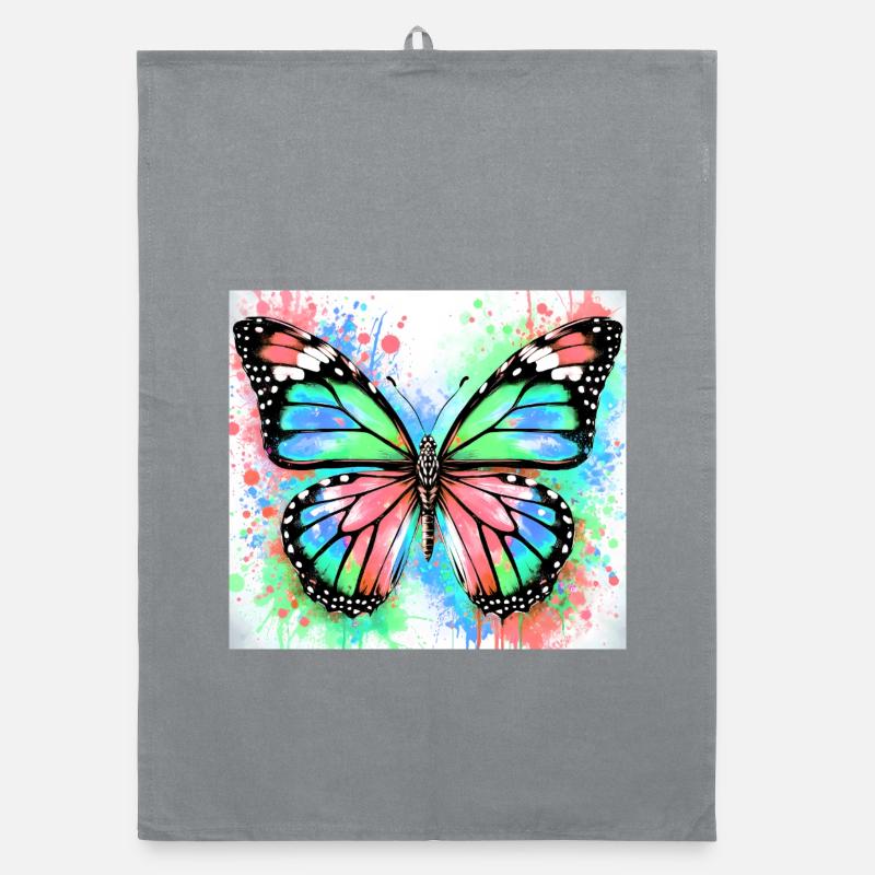 Schmetterling Organic Geschirrtuch