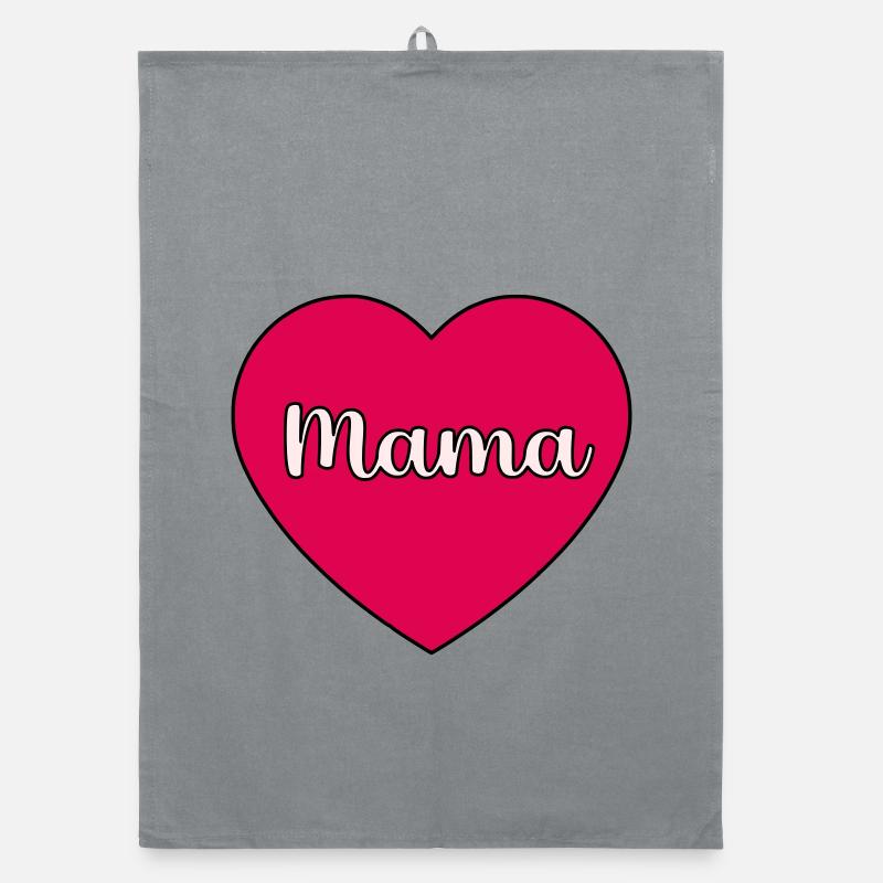 Mama-Herz Organic Geschirrtuch