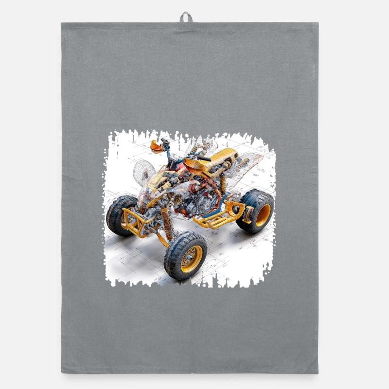Conception de plan CAO Quad Bike Torchon bio