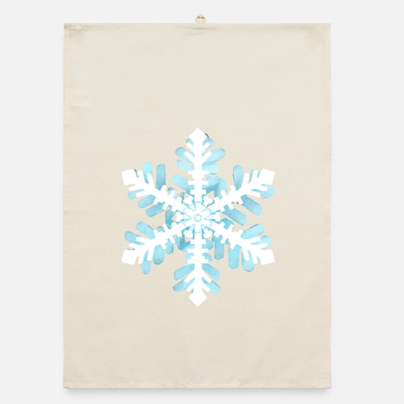 étoile de neige Torchon bio