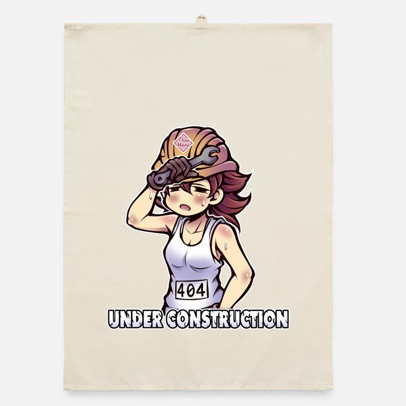 Under Construction - 404 Organic dish towel