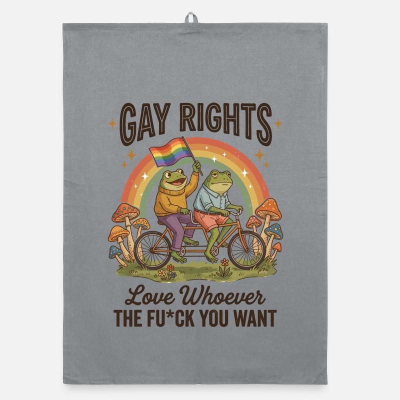 LGBTQ-Pride-Monat – Schwulenrechte! Organic Geschirrtuch