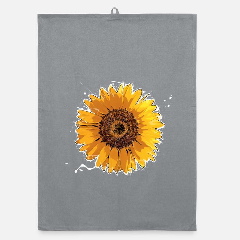 Sonnenblume Organic Geschirrtuch