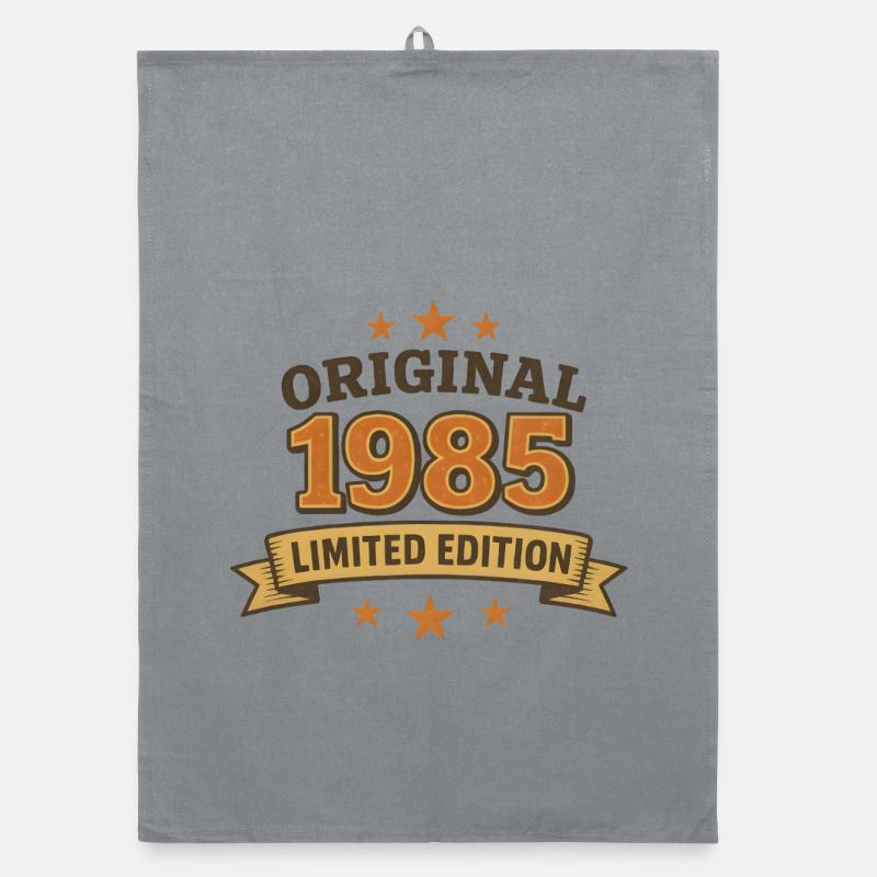 Millésime 1985 Edition Limitée Design - Torchon bio - bruyère