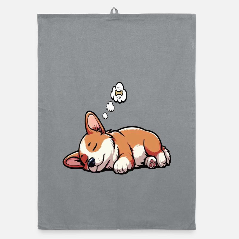 Corgi Corgis Welsh Corgi Propriétaires de Corgi Corgis Torchon bio