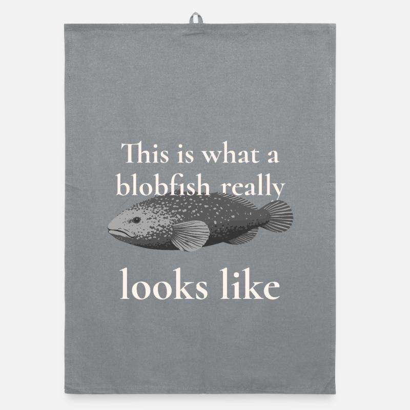 Blobfish Really Looks Like – Enlightenment Design Organic dish towel