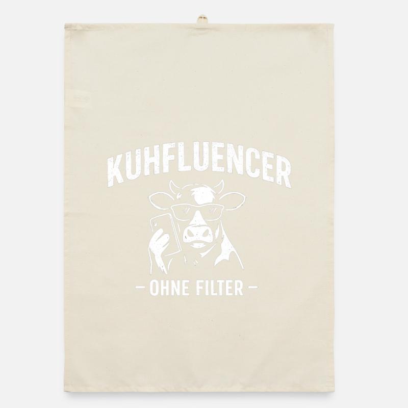 Kuhfluencer Ohne Filter Organic Geschirrtuch
